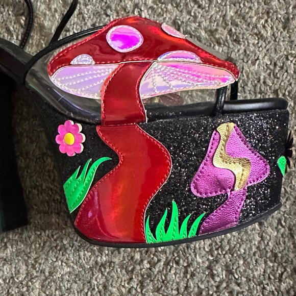 Current Mood X Dolls Kill “Fantasia Garden” Platform Sandals - Picture 5 of 16